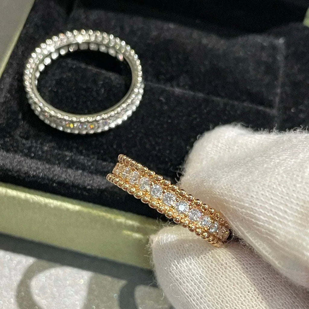 [Shinejoy]PERLEE DIAMOND SILVER RING