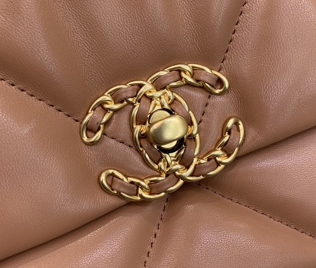 19 SAC À RABAT 26 PEAU DE CHÈVRE MARRON 