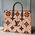 CRAFTY ONTHEGO GM 41 キャラメル＆クリーム モノグラム ジャイアントキャンバス