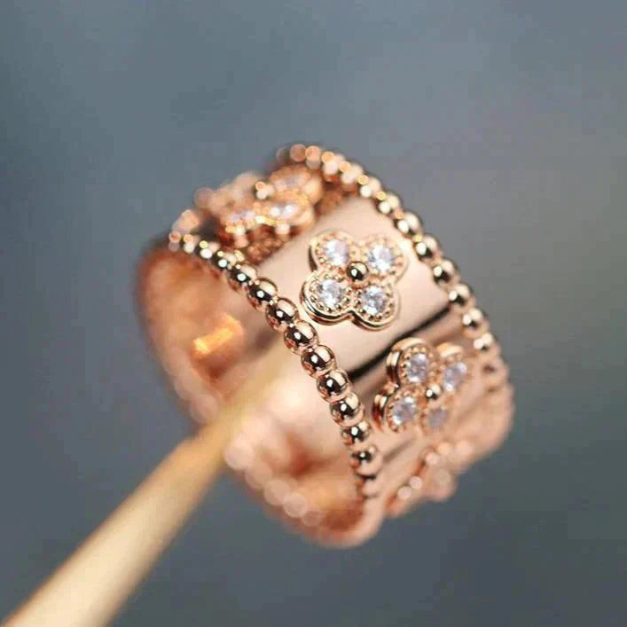 [Shinejoy]CLOVER KALEIDOSCOPE RING 10MM