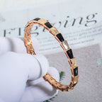 [Shinejoy]SERPENTI BRACELET PINK GOLD ONYX