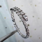 [Shinejoy]SERPENTI BRACELET 6MM SILVER DIAMOND