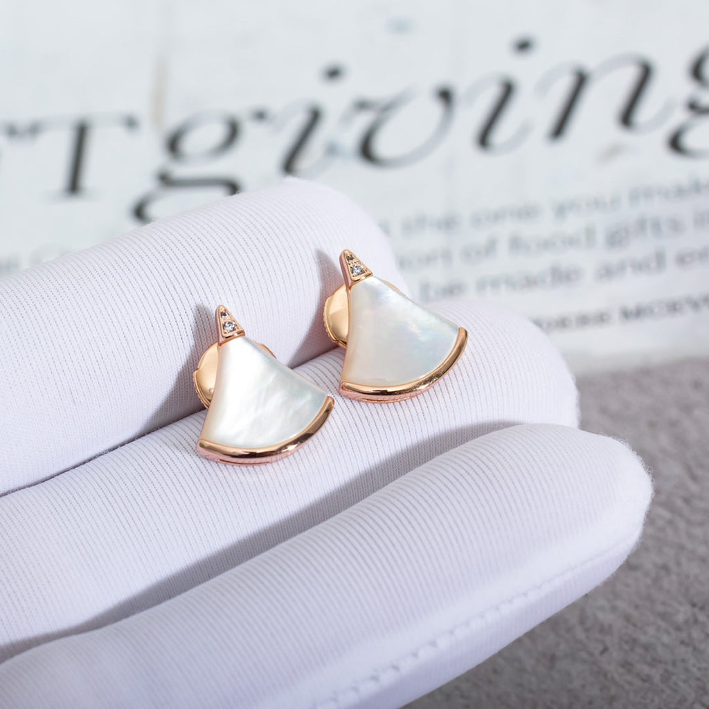 [Shinejoy]DIVAS DREAM EARRINGS PINK GOLD