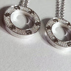 [Shinejoy] COLLIER LOVE AJUSTABLE ARGENT
