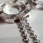 [Shinejoy] COLLIER LOVE AJUSTABLE ARGENT