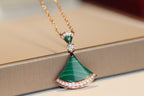 [Shinejoy]DREAM NECKLACE MALACHITE DIAMOND