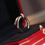 [Shinejoy]JUSTE RING 2.65MM PINK GOLD DIAMOND