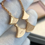 [Shinejoy]DREAM EARRINGS 3 MOTIFS MALACHITE MOP PINK GOLD