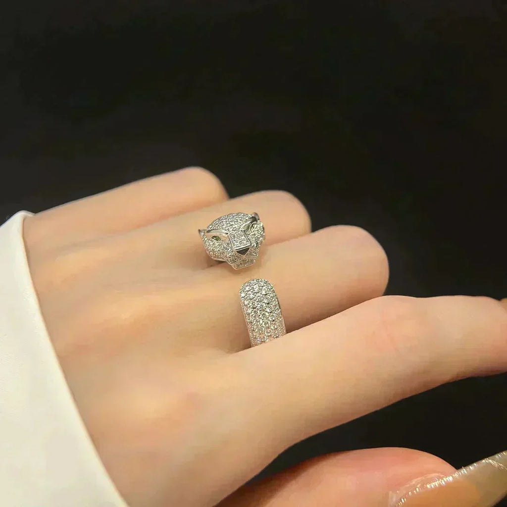 [Shinejoy]PANTHERE 5.5MM ALL DIAMOND RING