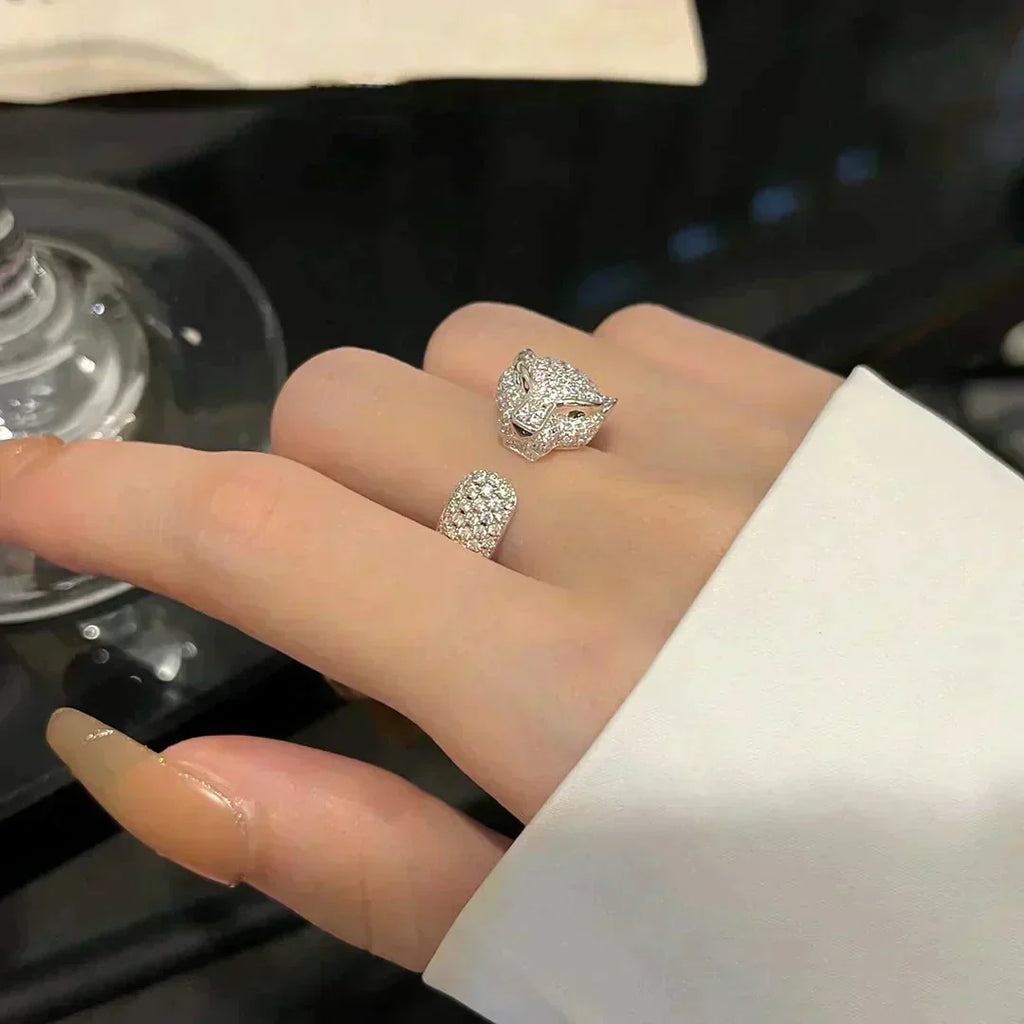 [Shinejoy]PANTHERE 5.5MM ALL DIAMOND RING