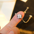 [Shinejoy] BRACELET ARGENTÉ À MOTIF SOLEIL ROSE NACELLE