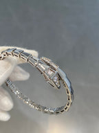 [Shinejoy]SERPENTI BRACELET DIAMONDS SILVER