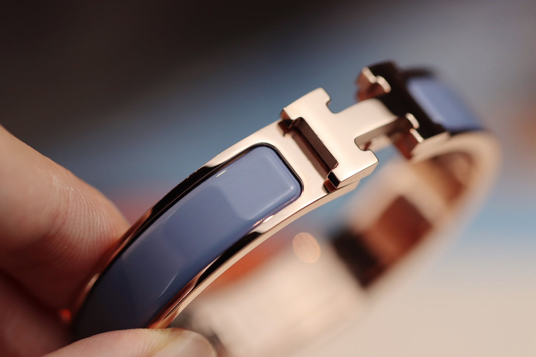 [Shinejoy]H BRACELET 12MM BLUE GRAY