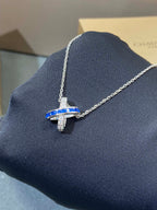 [Shinejoy] COLLIER EN ARGENT ET DIAMANTS LIENS
