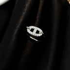 [Shinejoy]RONDE SMALL SILVER DIAMOND RING