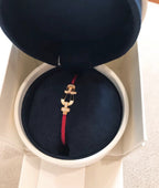 [Shinejoy]FORCE 10 HALF DIAMOND PINK GOLD RED CORDERI LARGE AND MEDIUM MODEL