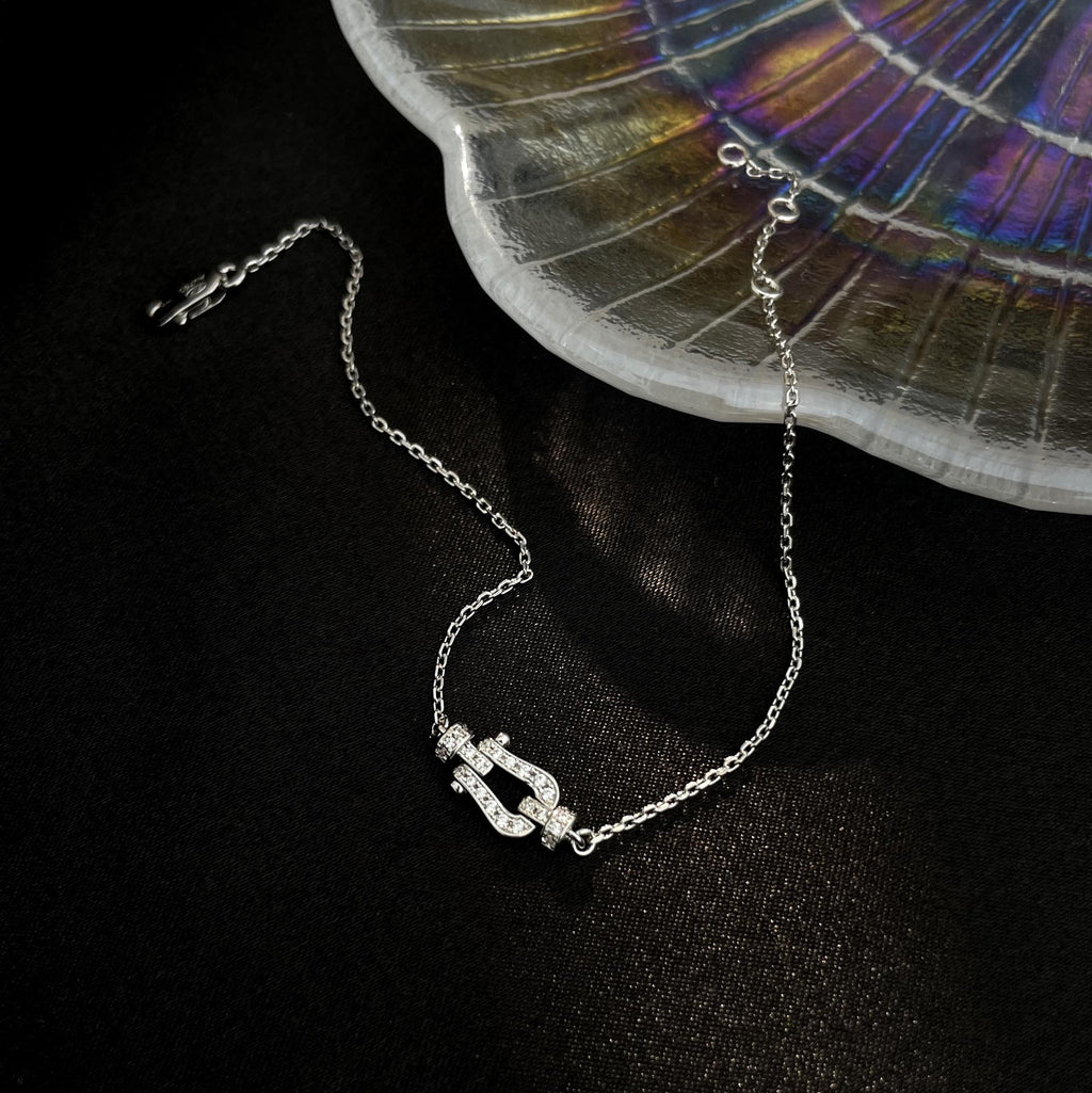 [Shinejoy]FORCE 10 FULL DIAMOND BUCKLE CHAIN LINK MINI MODEL