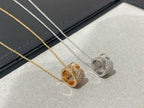 [Shinejoy] COLLIER PAVÉ DE DIAMANTS LIENS EVIDENCE