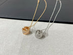 [Shinejoy] COLLIER PAVÉ DE DIAMANTS LIENS EVIDENCE