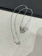 [Shinejoy] COLLIER PAVÉ DE DIAMANTS LIENS EVIDENCE