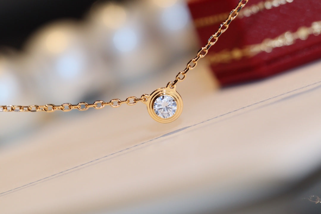 [Shinejoy] COLLIER EN DIAMANTS DAMOUR