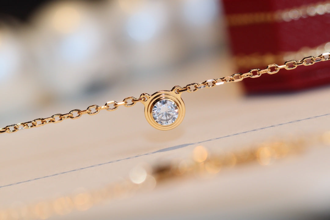 [Shinejoy] COLLIER EN DIAMANTS DAMOUR