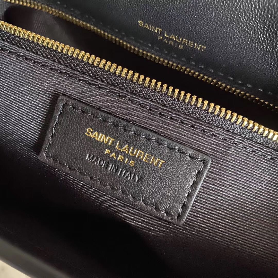 ケイト タッセル 26 ブラック ラムスキン バッグ