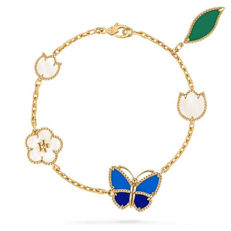 [Shinejoy]2026 NEW SPRING LUCKY 5 MOTIF BRACELET