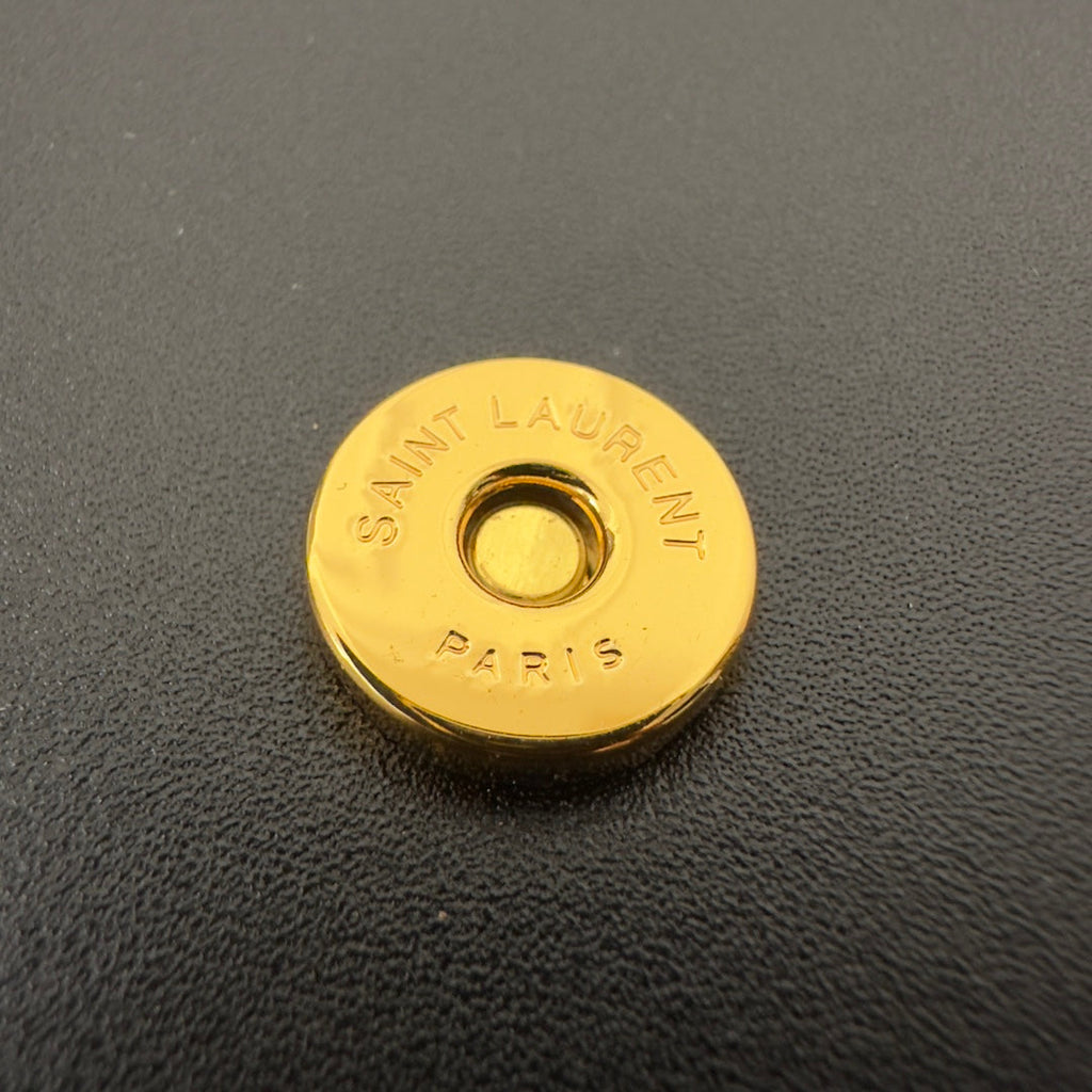 ケイト タッセル 20 ブラック カーフスキン ゴールドロゴ