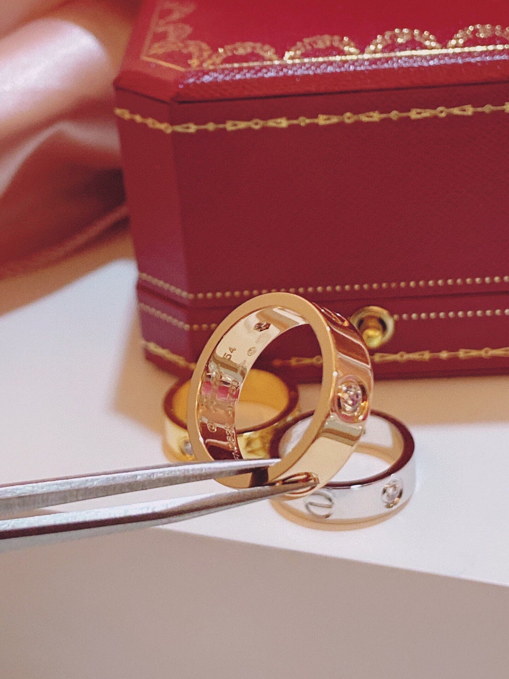 [Shinejoy]Three-Diamond Ring