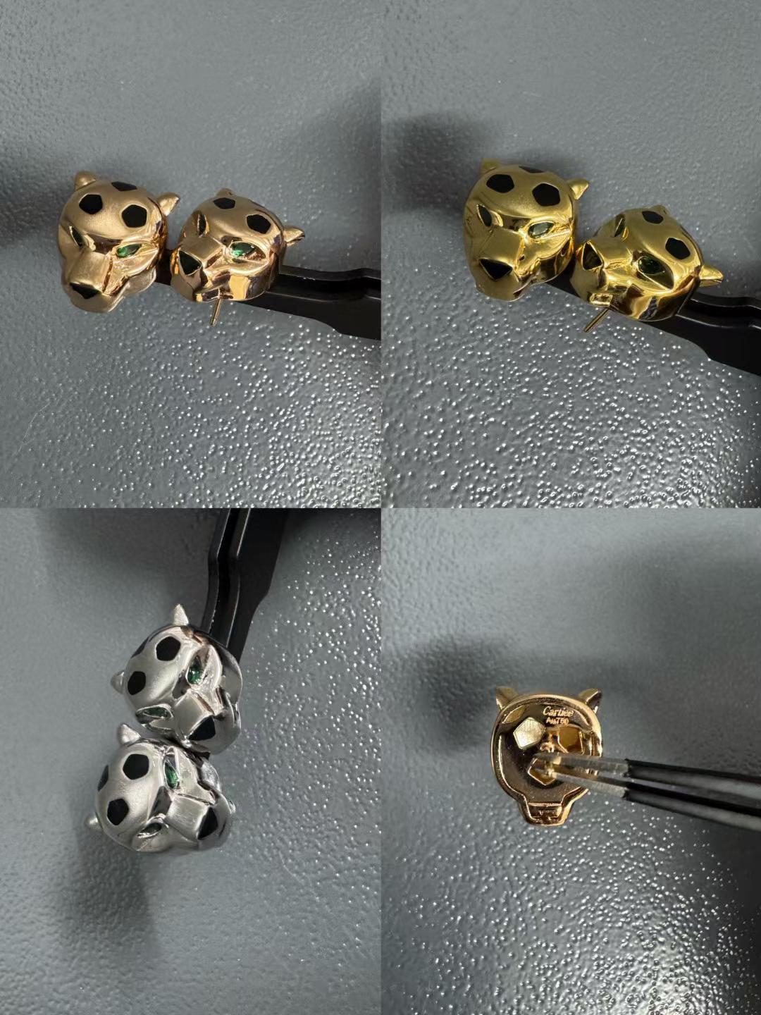 [?Shinejoy]CHRRTAH-PRINT STUD EARRINGS, THREE COLORS