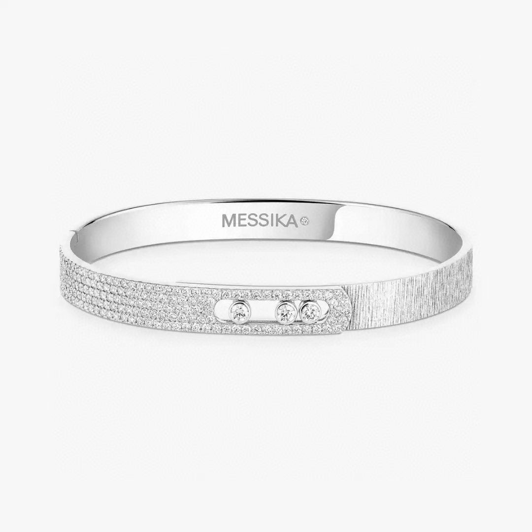 [Shinejoy]2026 BRAND-NEW FROSTED BRACELET WITH DIAMONDS THREE COLORS