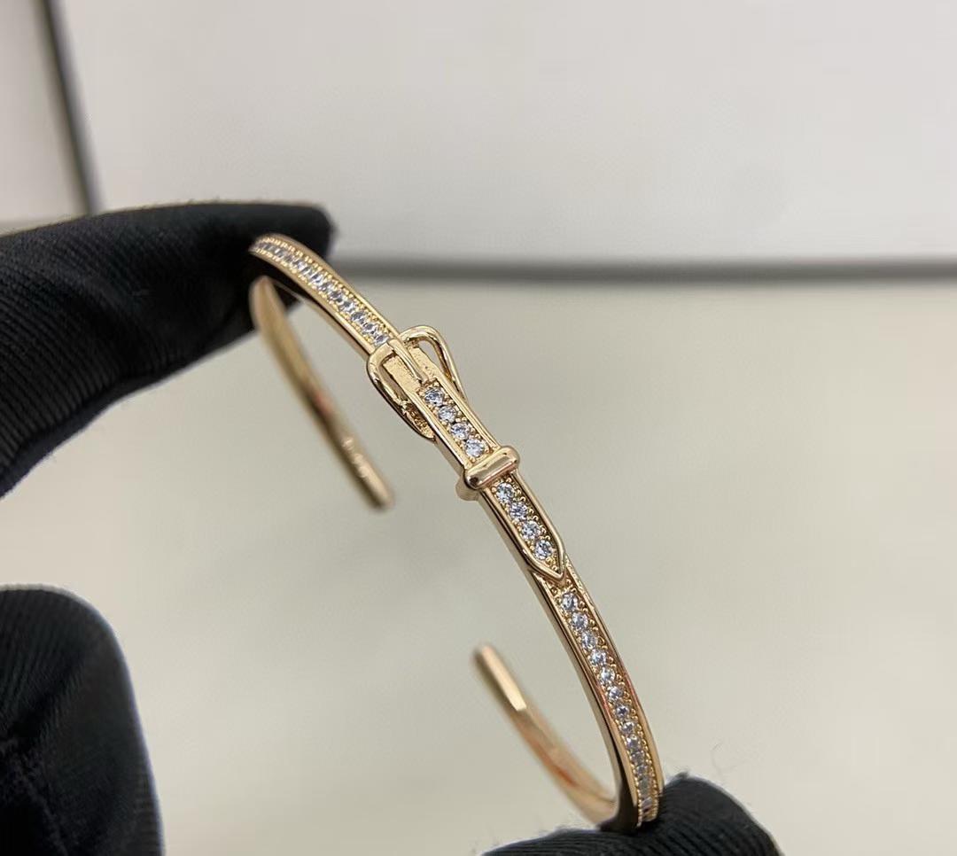 [?Shinejoy]DIAMOND-ENCRUSTED BRACELET THREE COLORS