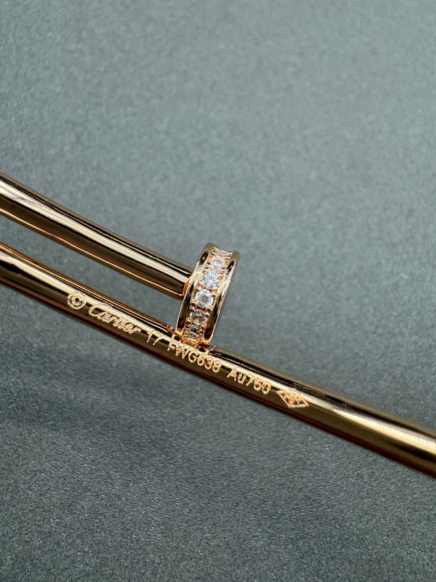 [Shinejoy]BRACELET JUSTE DIAMANTS 2,5MM