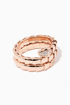 [Shinejoy]SERPENTS DOUBLE ROW DIAMOND RING