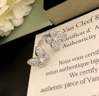 [Shinejoy]TWIN SILVER BUTTERFLY DIAMOND RING