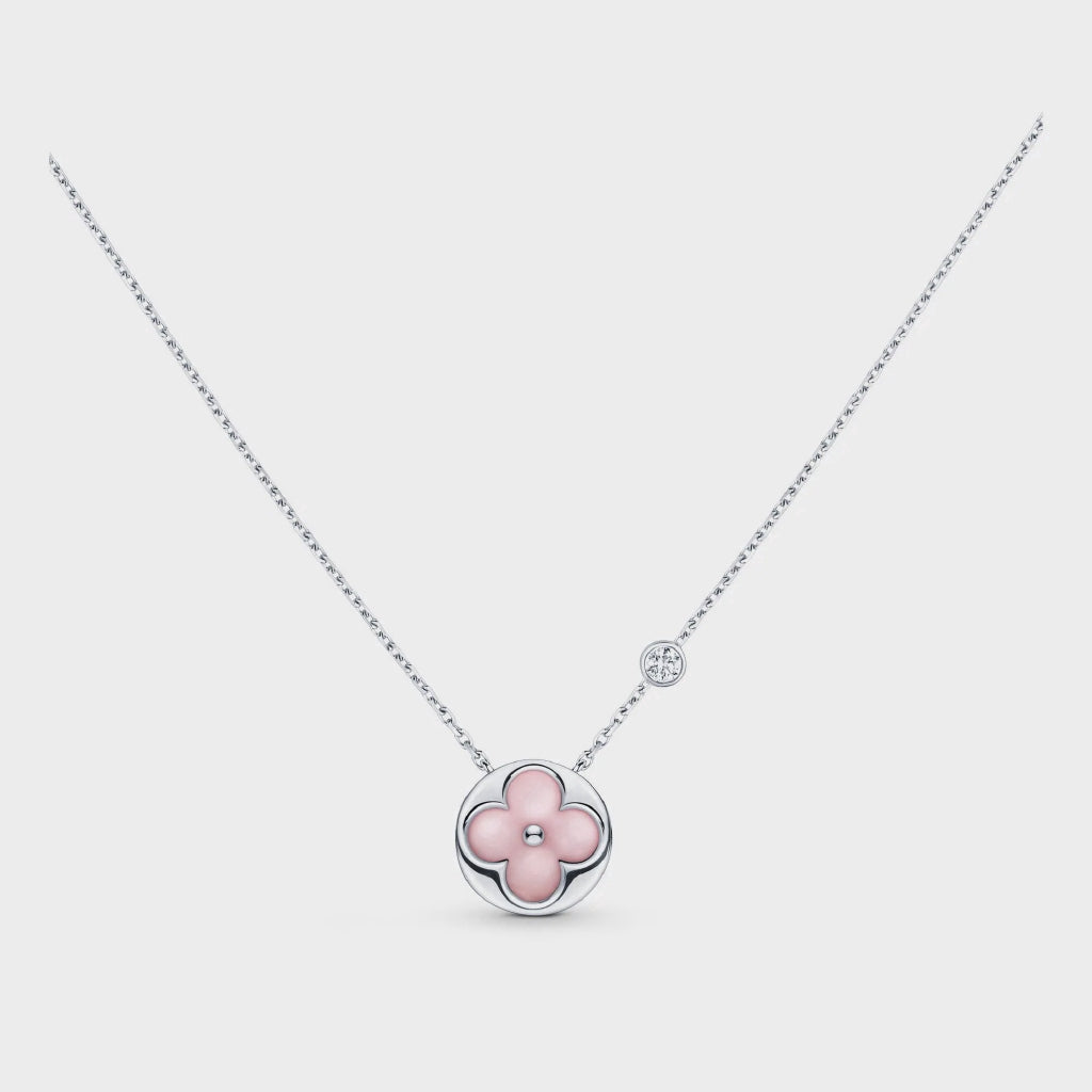 [Shinejoy] BRACELET ARGENTÉ À MOTIF SOLEIL ROSE NACELLE