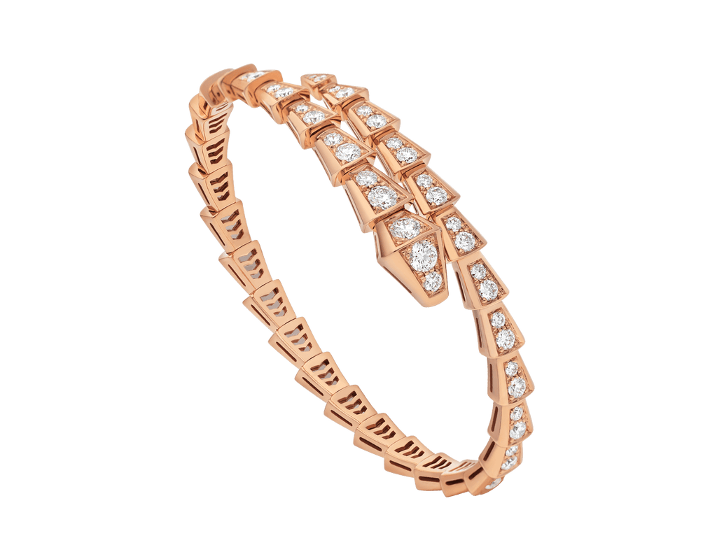 [Shinejoy]SERPENTI BRACELET 6.8MM PINK GOLD DIAMOND