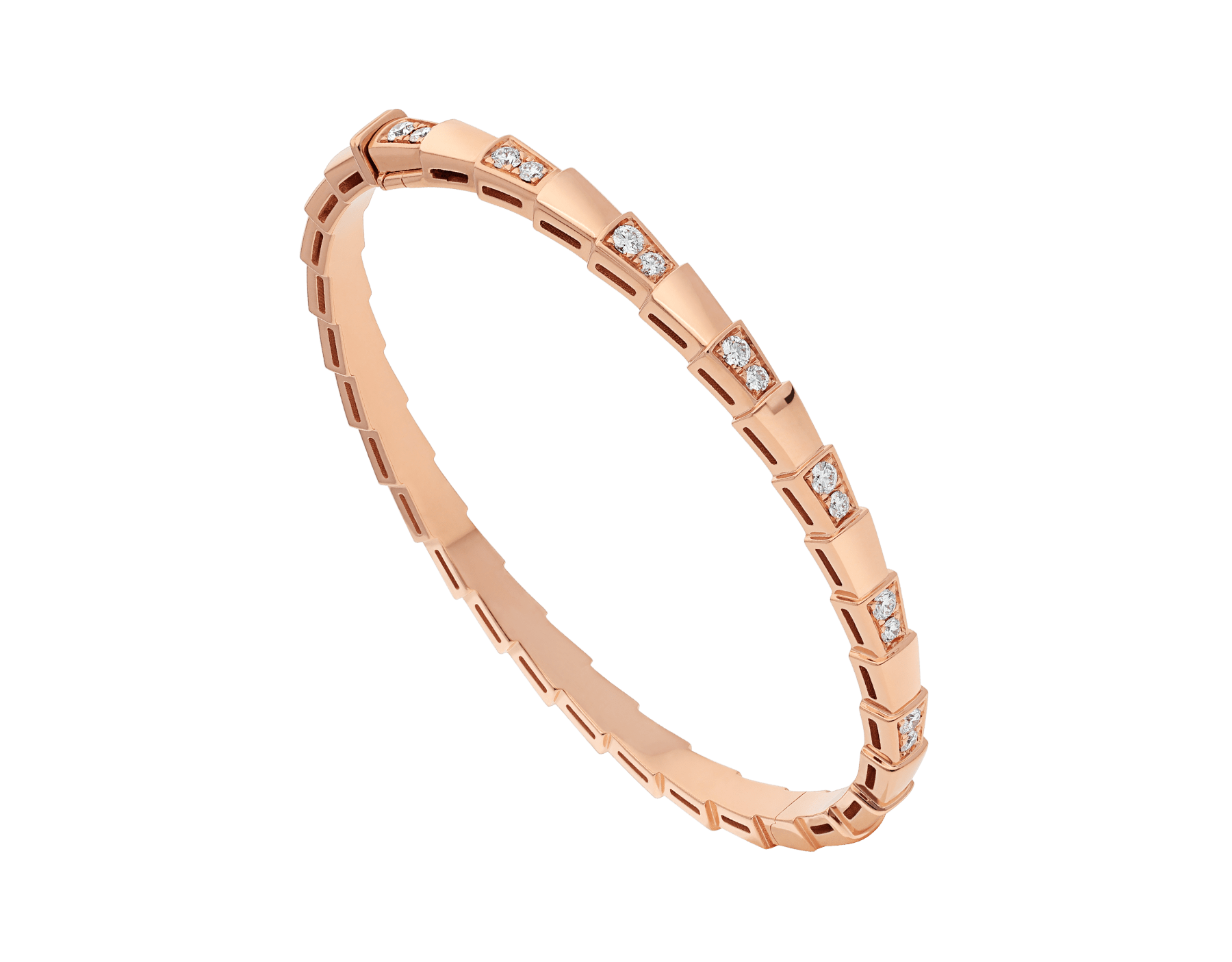 [Shinejoy]SERPENTI SMALL BRACELET PINK GOLD DIAMOND