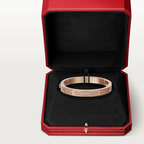 [Shinejoy] BRACELET LOVE 6,1 MM PALLIÉ DE DIAMANTS 