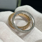 [Shinejoy]PERLEE DIAMOND SILVER RING