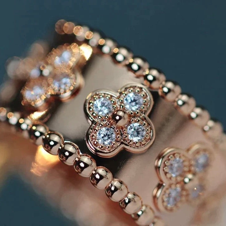 [Shinejoy]CLOVER KALEIDOSCOPE RING 10MM