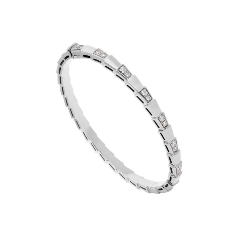 [Shinejoy]SERPENTI BRACELET SILVER DIAMOND