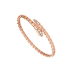 [Shinejoy]SERPENTI BRACELET DIAMONDS PINK GOLD
