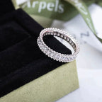 [Shinejoy]PERLEE DIAMOND SILVER RING