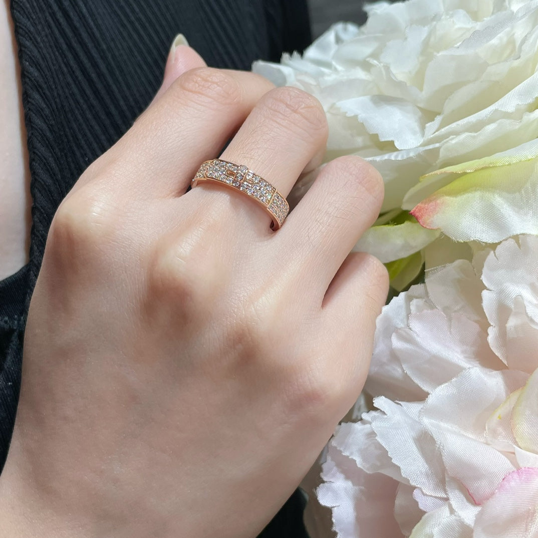 [Shinejoy]KELLY PINK GOLD DIAMOND RING