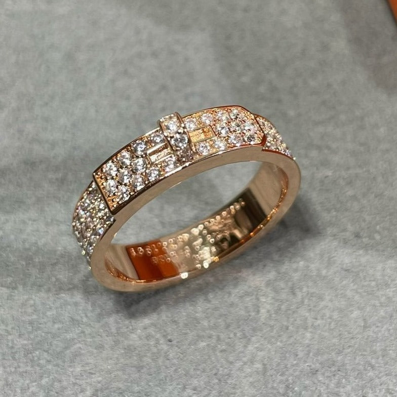 [Shinejoy]KELLY PINK GOLD DIAMOND RING