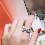 [Shinejoy]H RING FULL DIAMOND