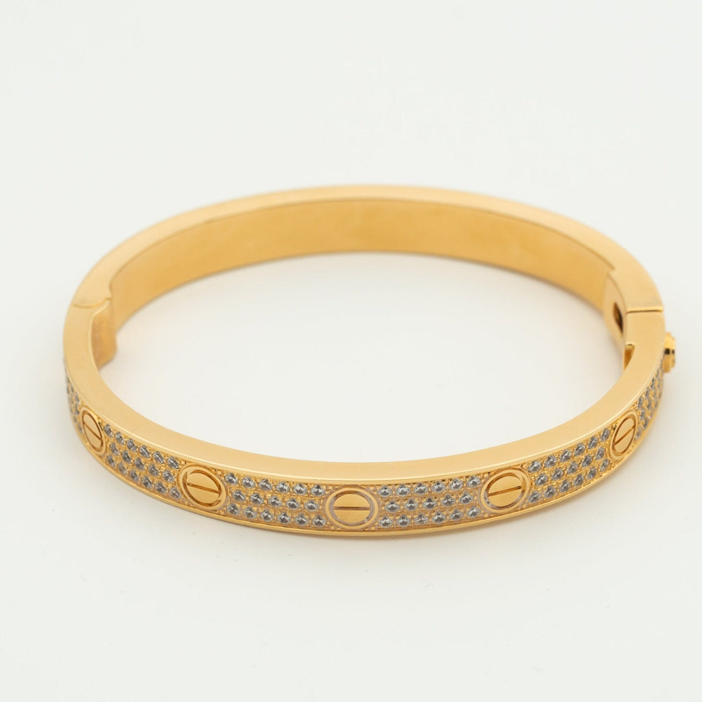 [Shinejoy] BRACELET LOVE 6,1 MM PALLIÉ DE DIAMANTS 