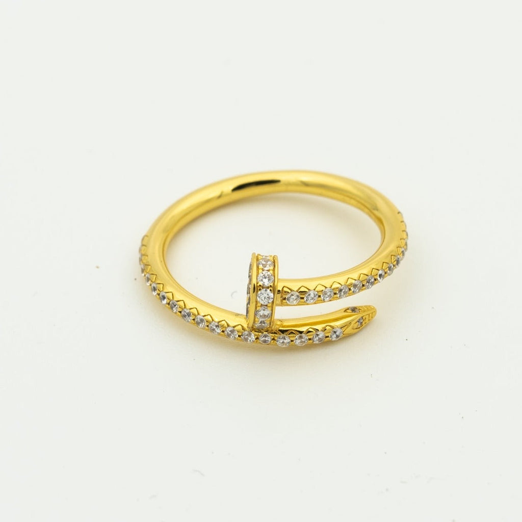 [Shinejoy]JUSTE RING 1.8MM GOLD DIAMONDS